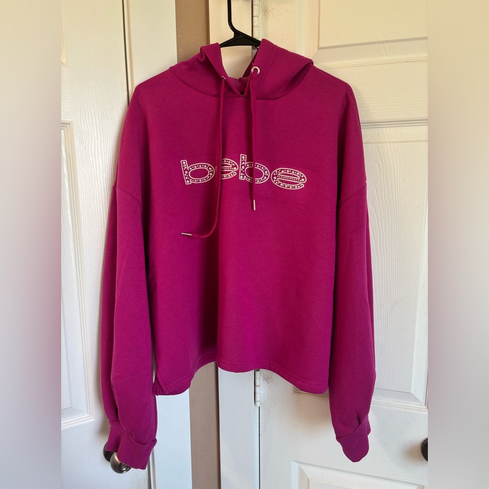 Fuchsia Bebe Hoodie